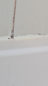 Mould in bathroom