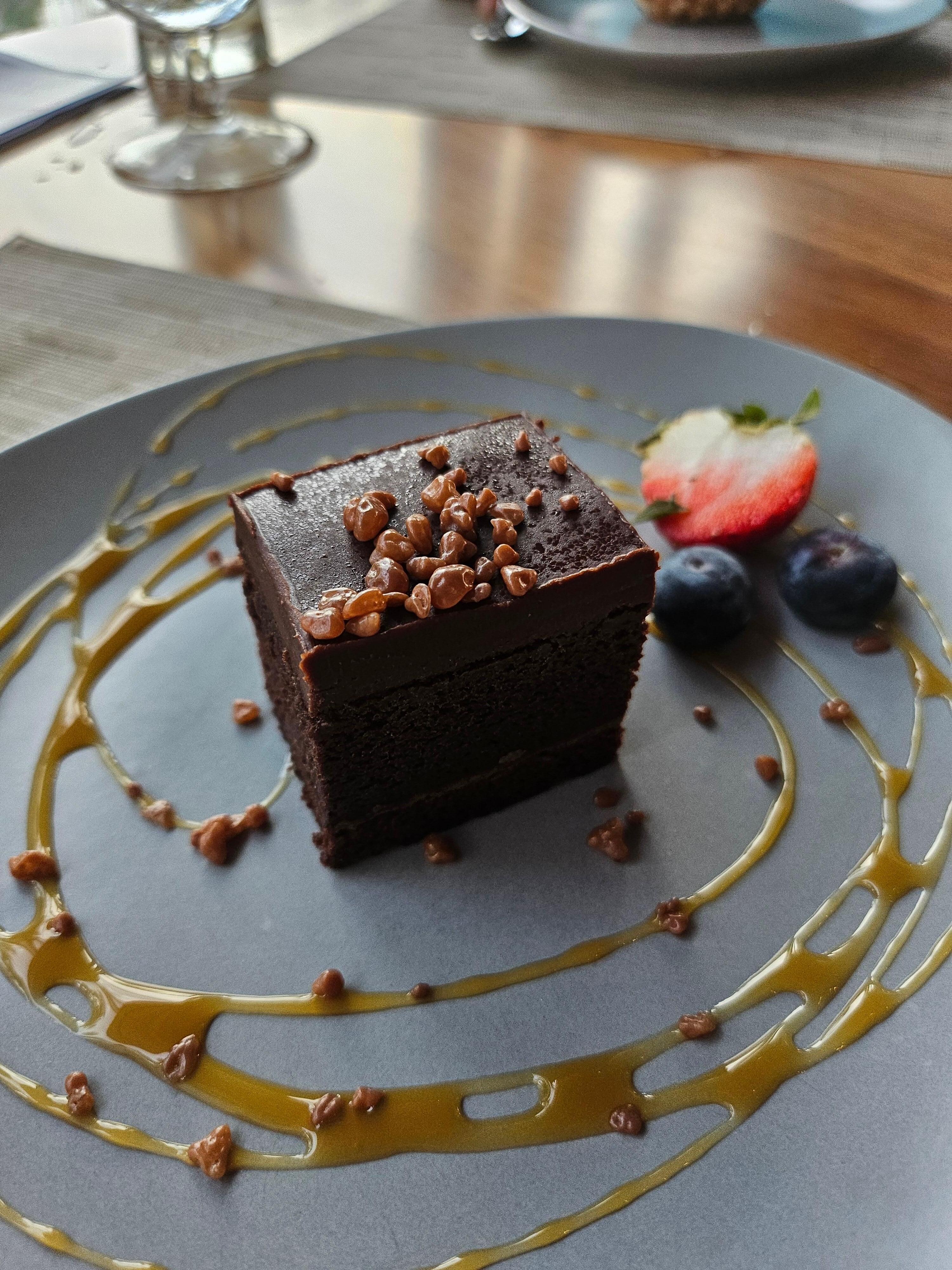 Dessert at Windows of Aruba restaurant 