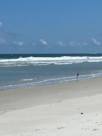 A short walk to the beach