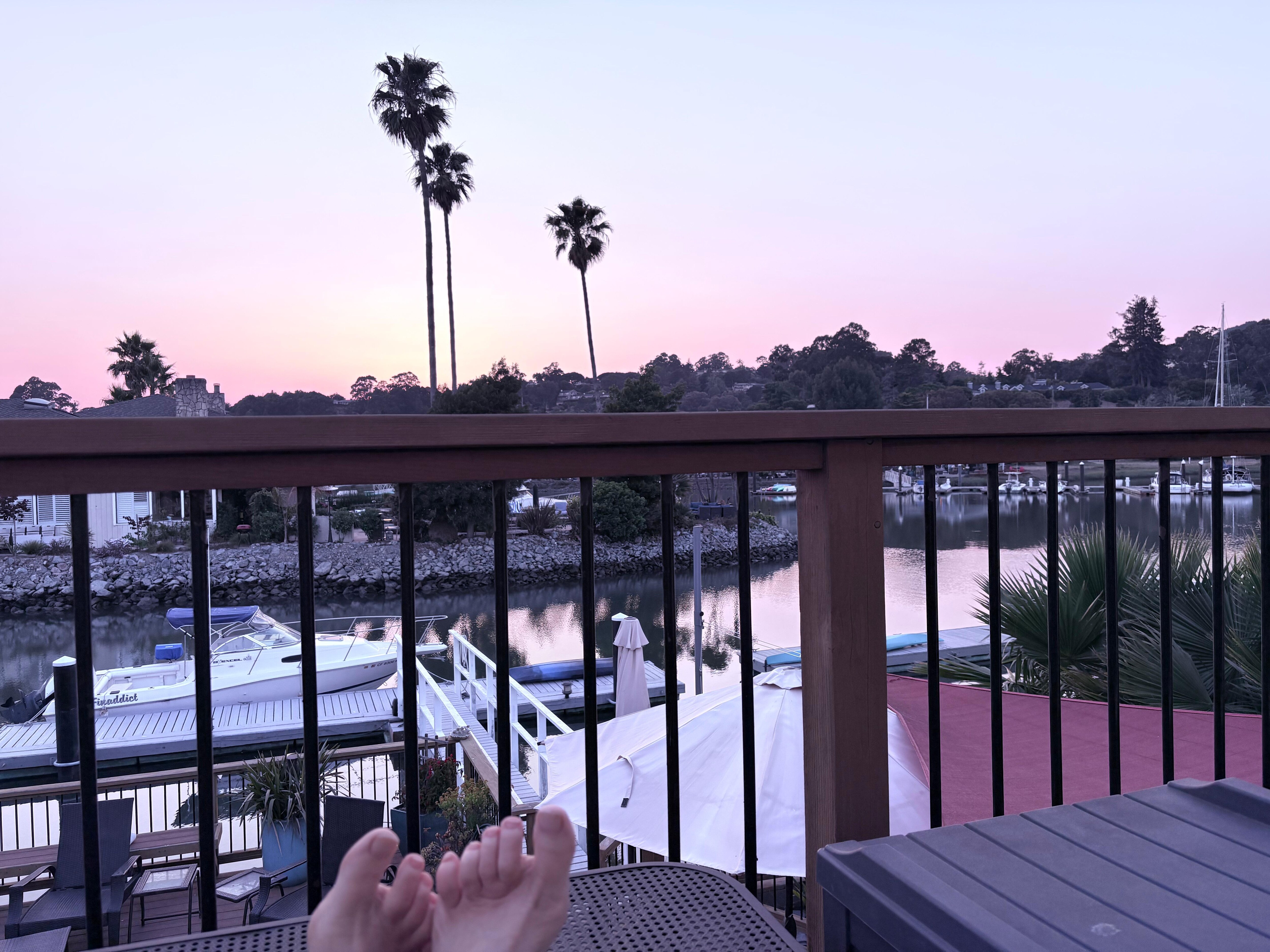 Me on balcony
