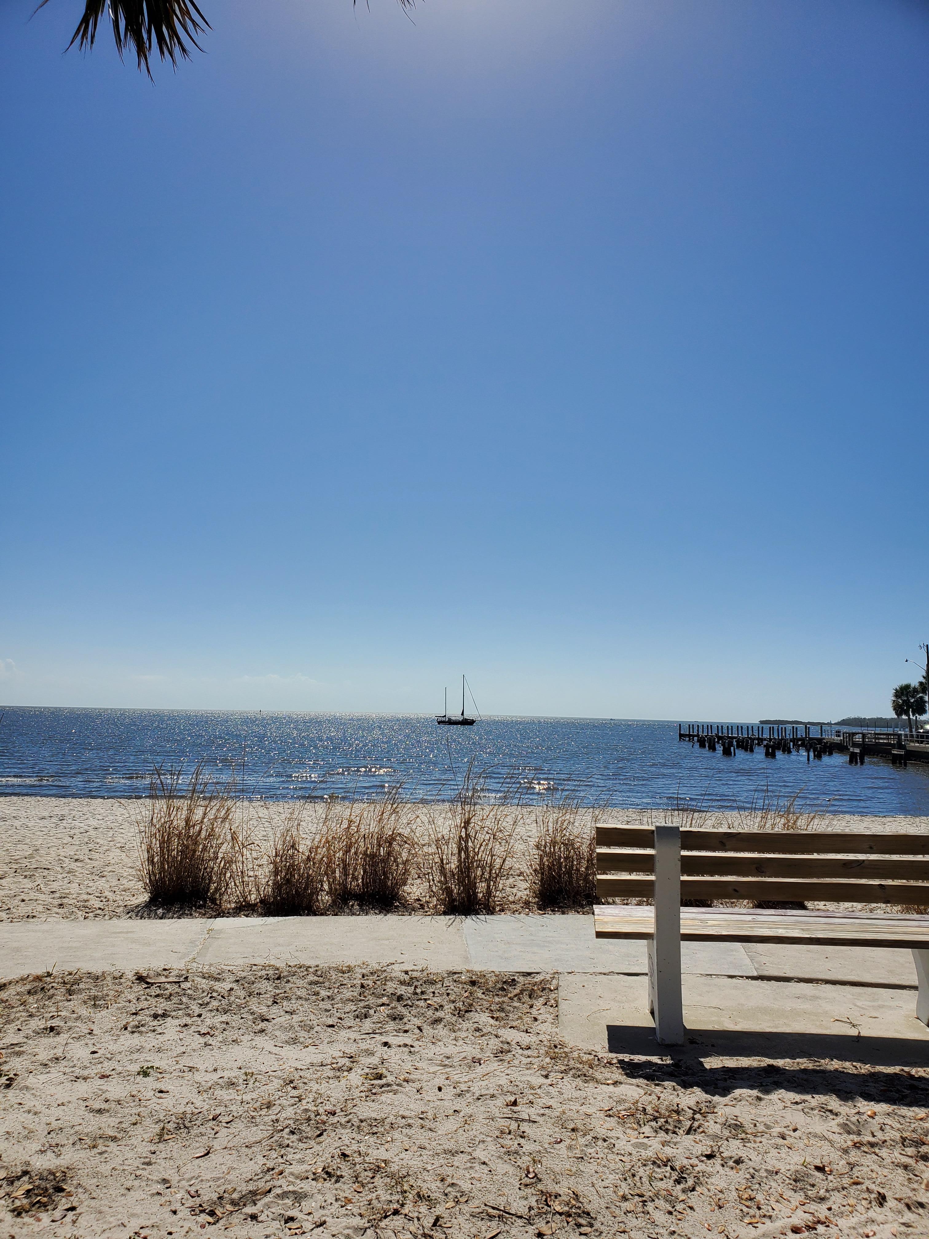 Beach right next to Condo and downtown
