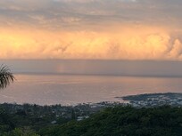View from pool area of the ocean