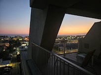 View of balcony next to us from our balcony.