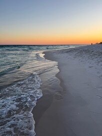 Sunset at the same beach