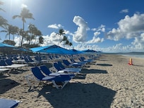 Private beach at Palomino Island was perfection.