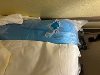 Plastic over mattress