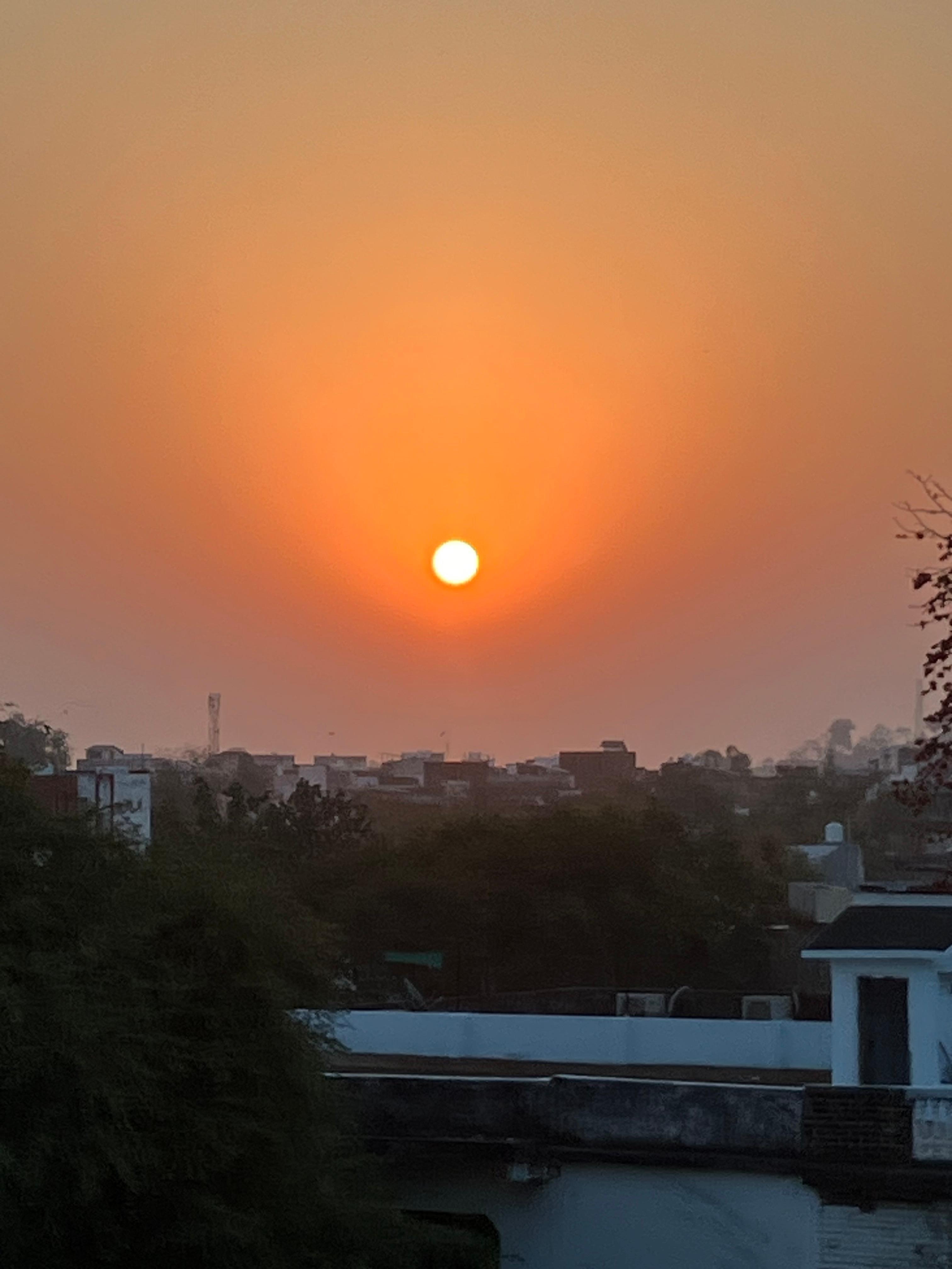 Sunrises from the veranda is so beautiful. 