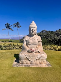 About a 15 min walk to ocean path and resort hotels