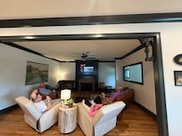 Love hanging out in the living room