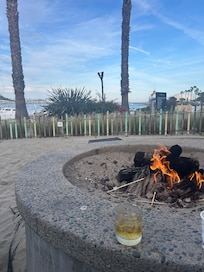 Sitting area outside Building 4