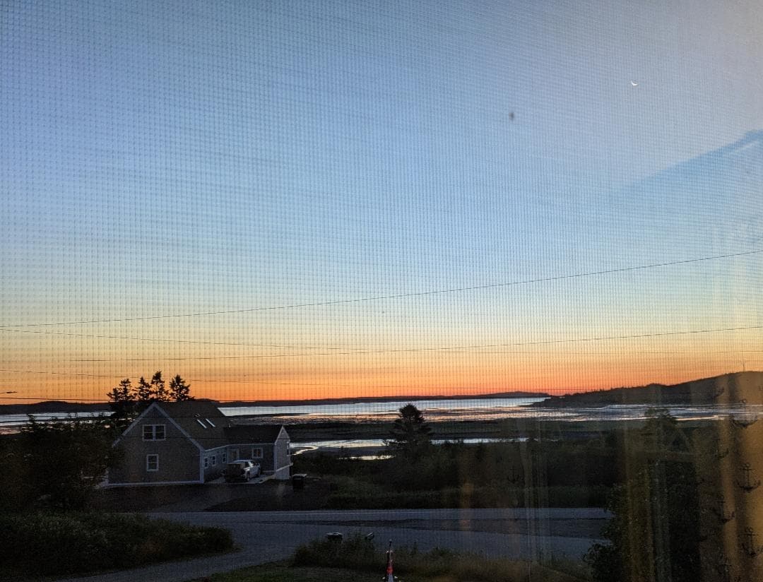 Sunrise at the eastern most point in the US