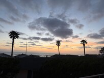 Sunset view from the room