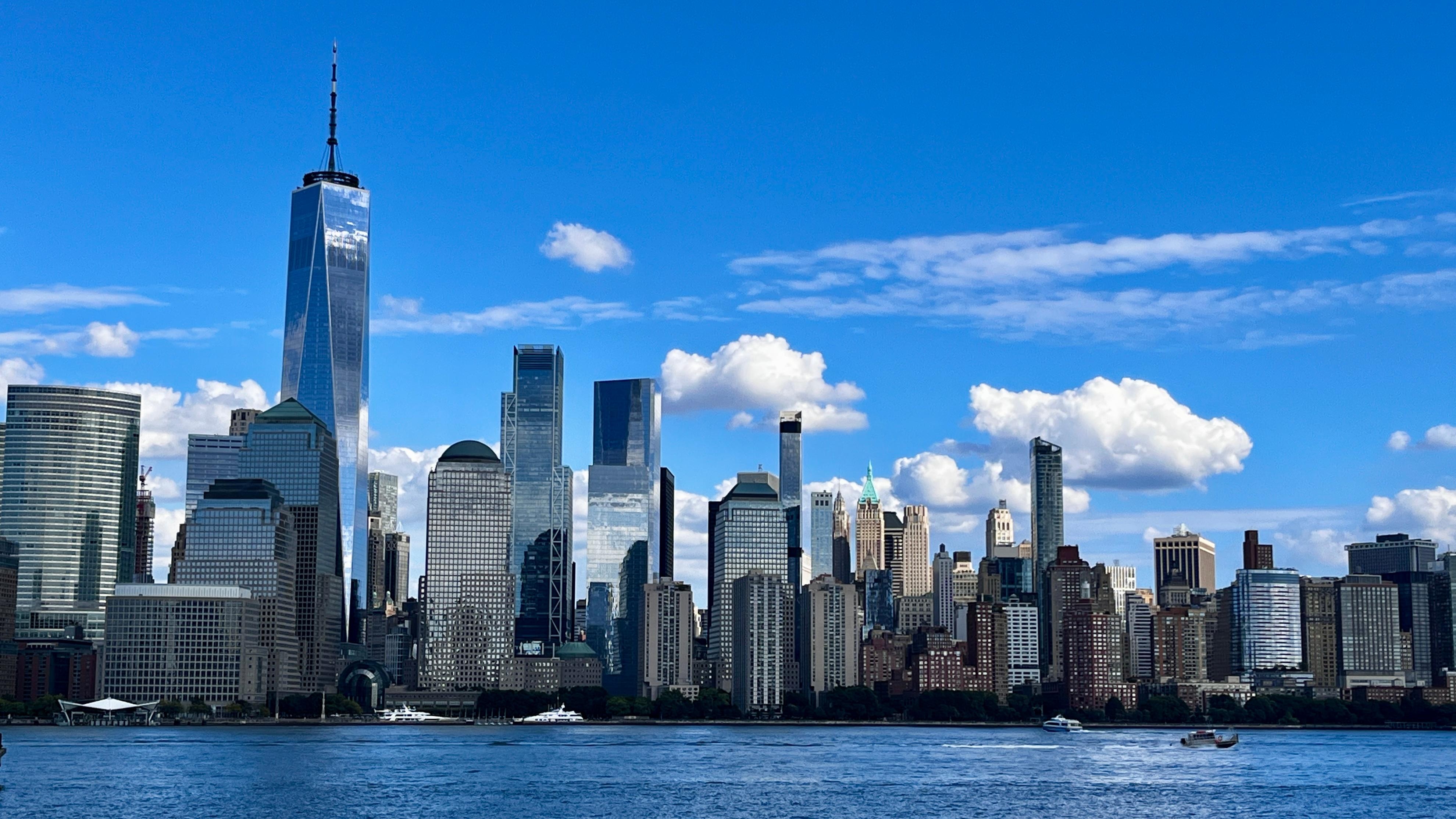Aussicht auf Manhattan, vom Hotel aus