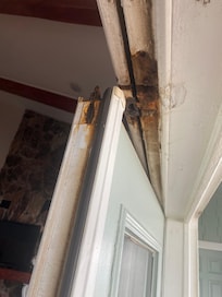 Upper Back Porch Door off Living Room