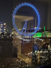 View from the window in the room.