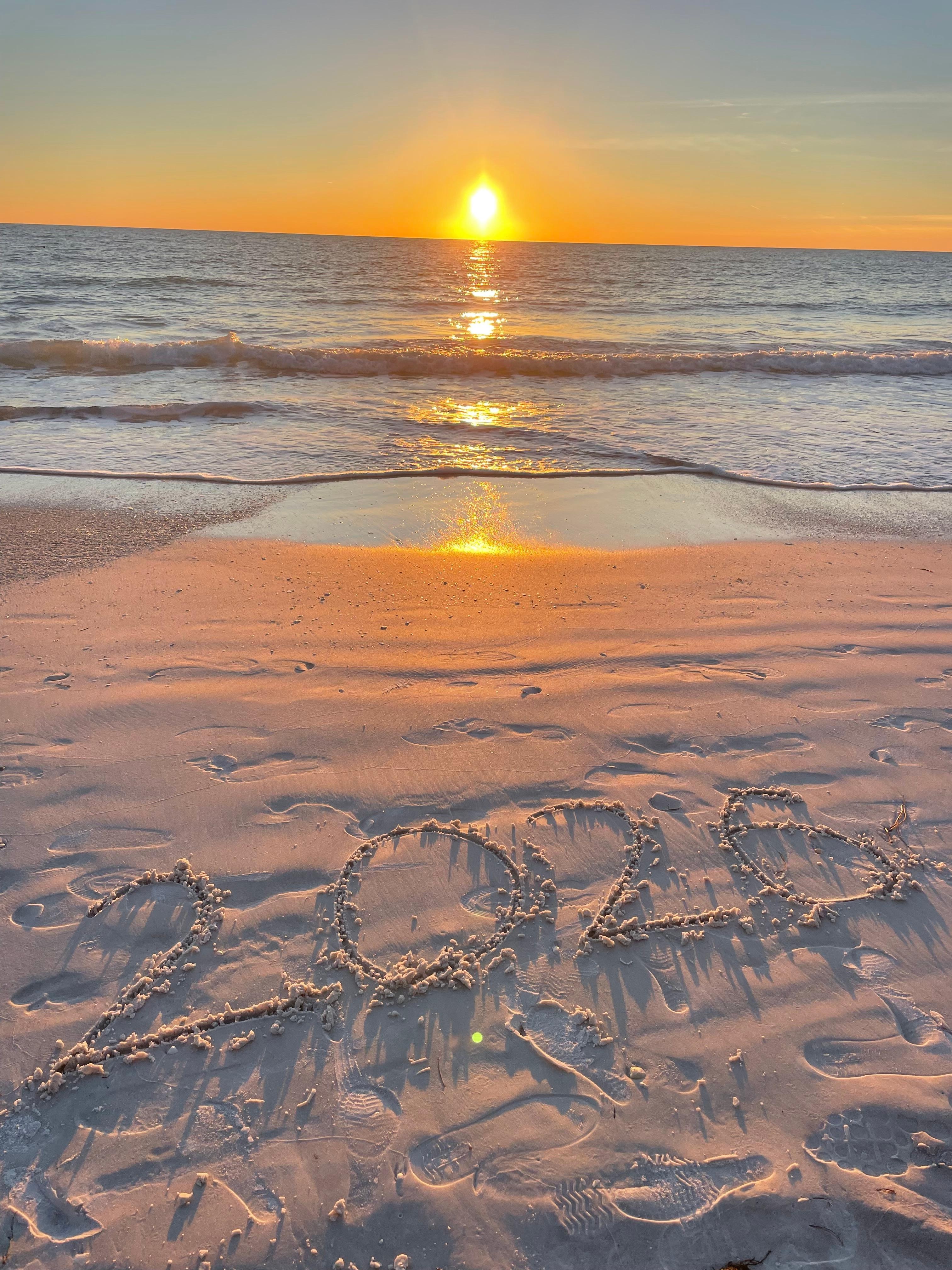 Amazing sunset. This is Bradenton Beach. 2 blocks from The Coast Cove property. 
