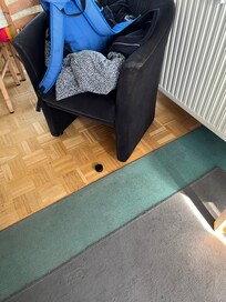 Sessel ohne Füße