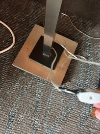 Lamp was broken and had no knob to turn it on.