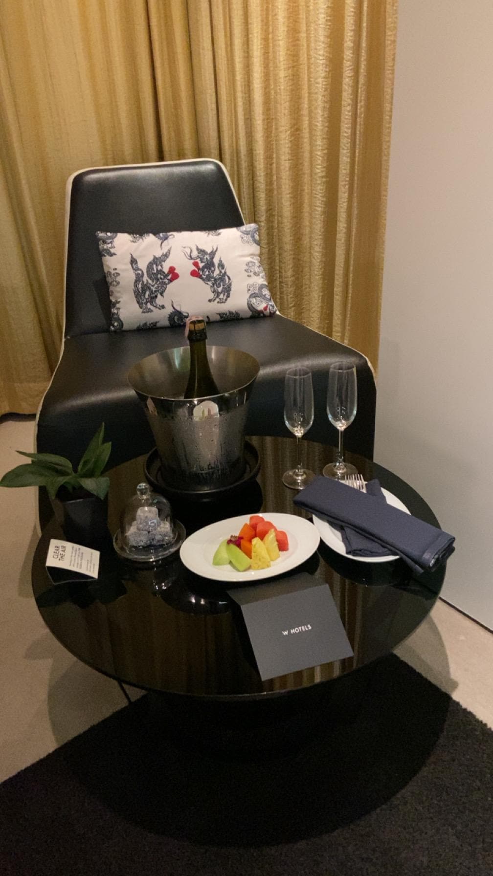 Special Welcoming at arrival