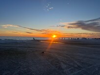 Sunset at the beach