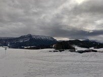 Vue de la station du Désert d'Entremont ski alpin