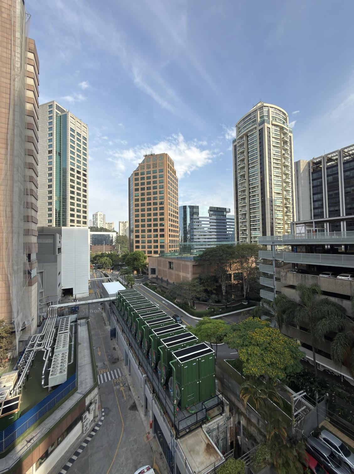 da janela do BRISTOL