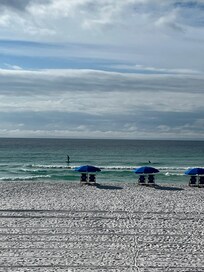 We visited just after peak season, but staff was very helpful in aiding us to secure beach chairs and umbrella from the local purveyor.