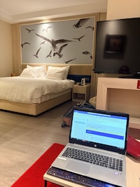 Great place if you have to work remotely..