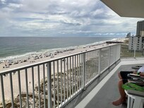 Expansive balcony on the 6th floor.