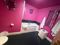 Pink bathroom