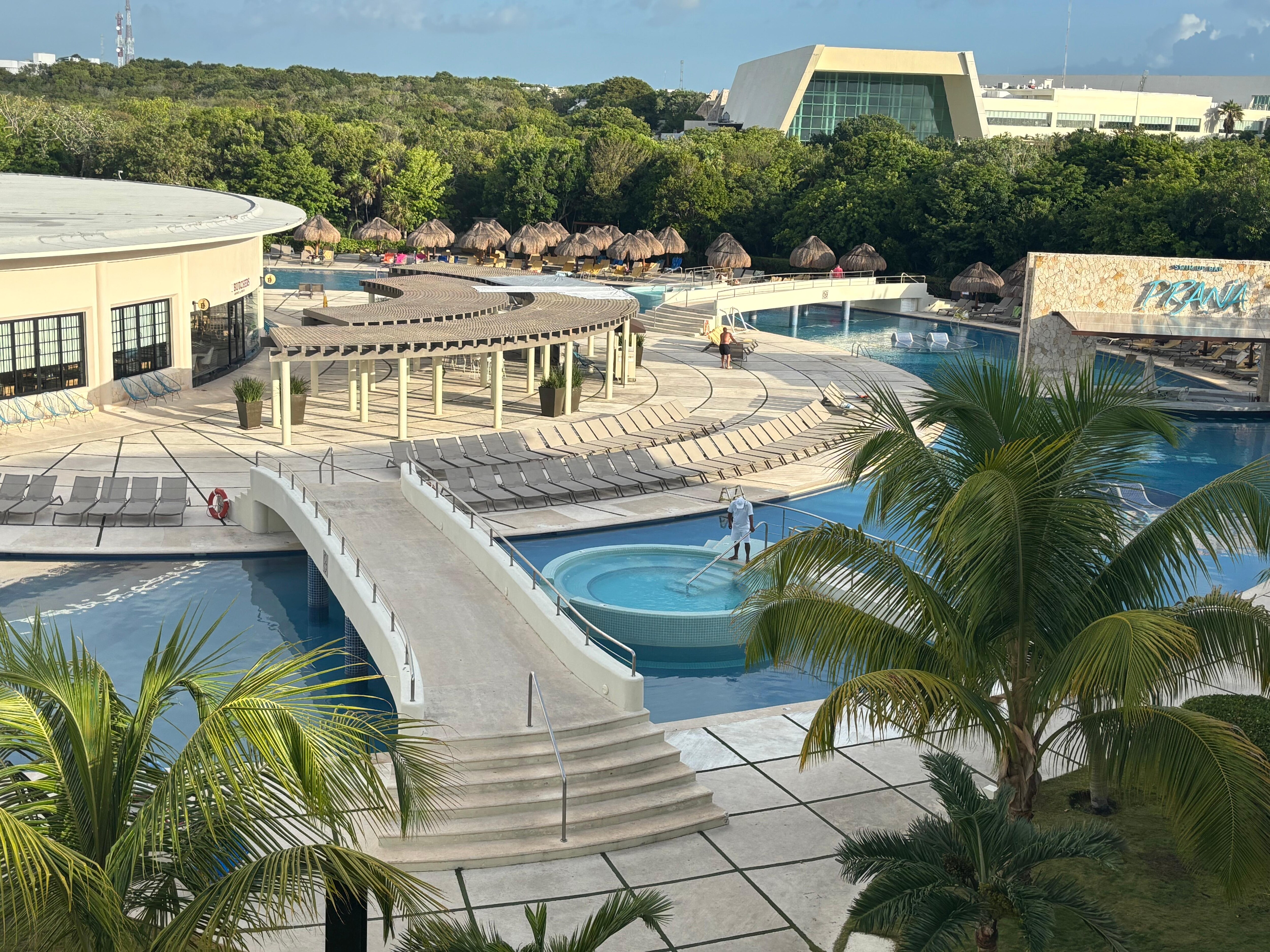 This is one of the three large pools. 