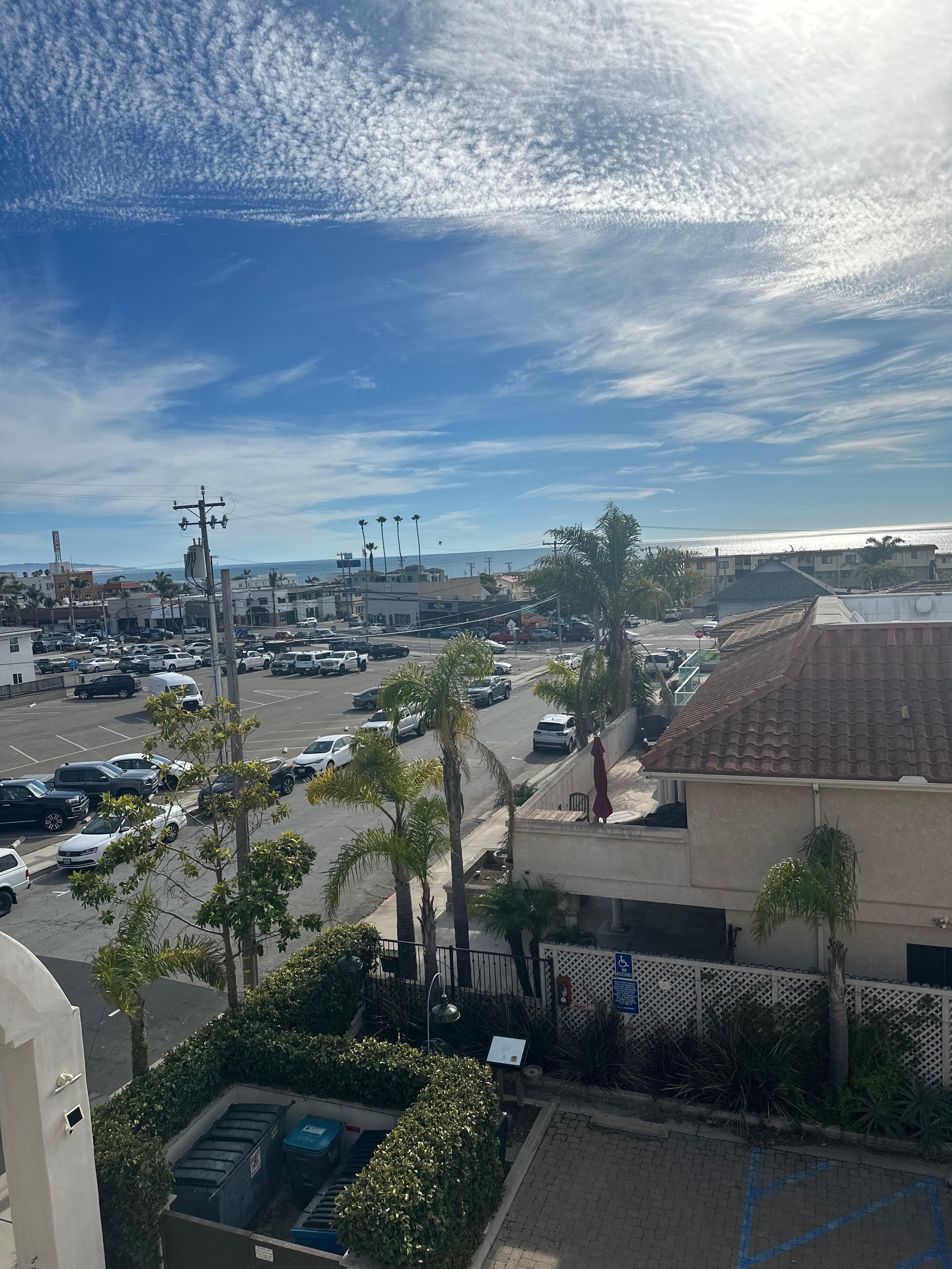 View from the balcony