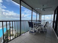 Beautiful views from the wraparound balcony.