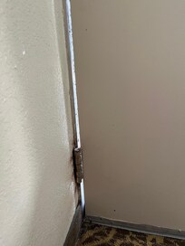 Gap in Door Jam (door is closed in this picture)