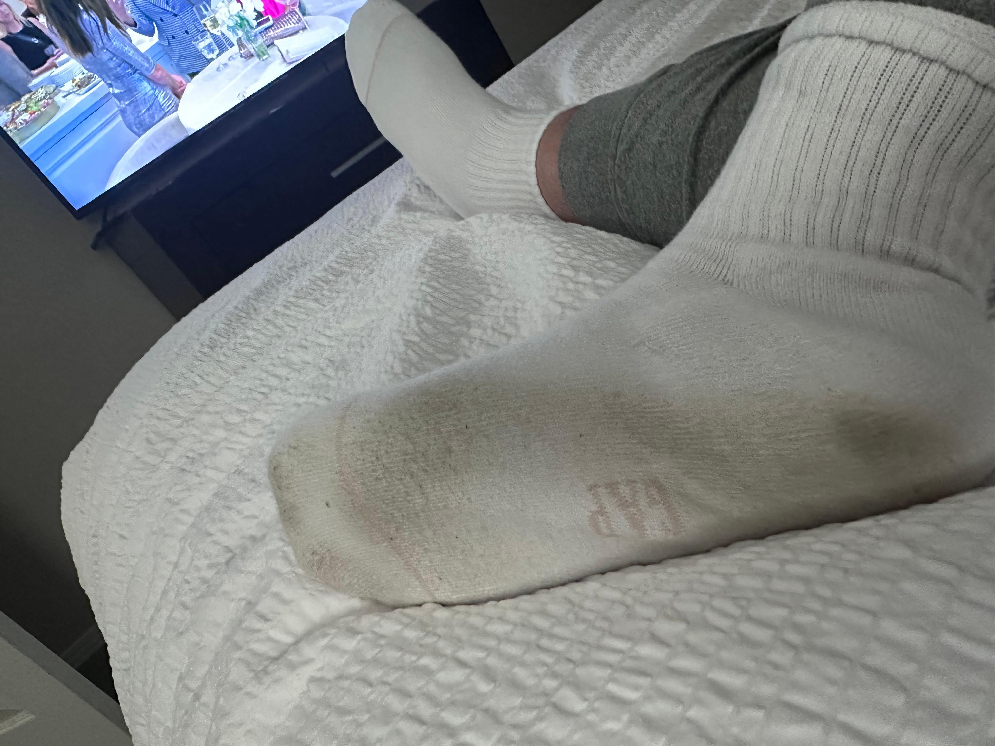 My white socks after only 2 hours of being in room