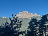 View from the balcony in the morning.