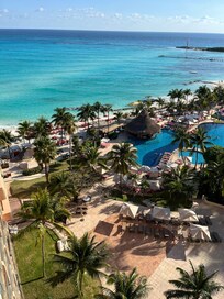 View from our balcony