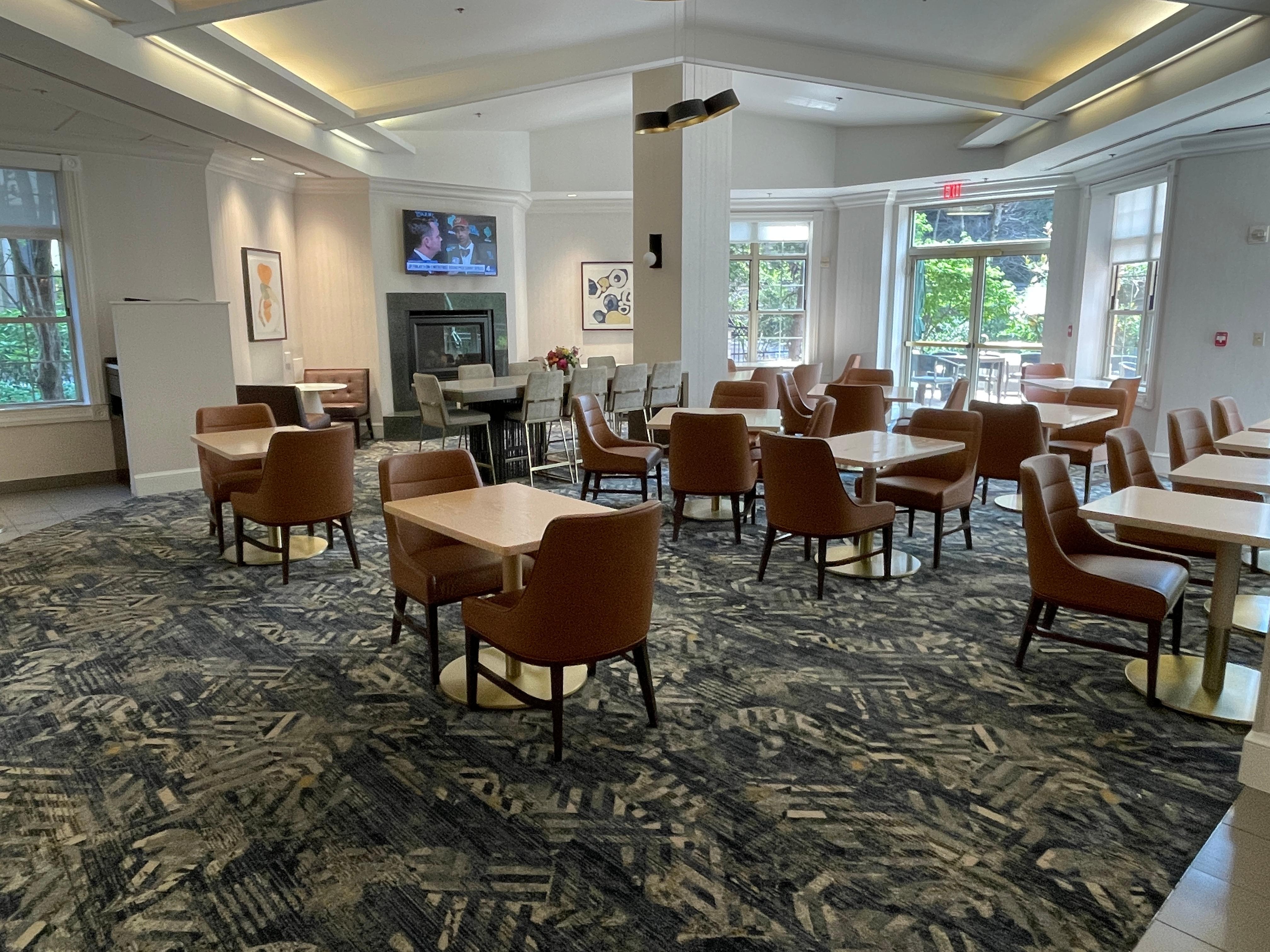 Part of the breakfast room
