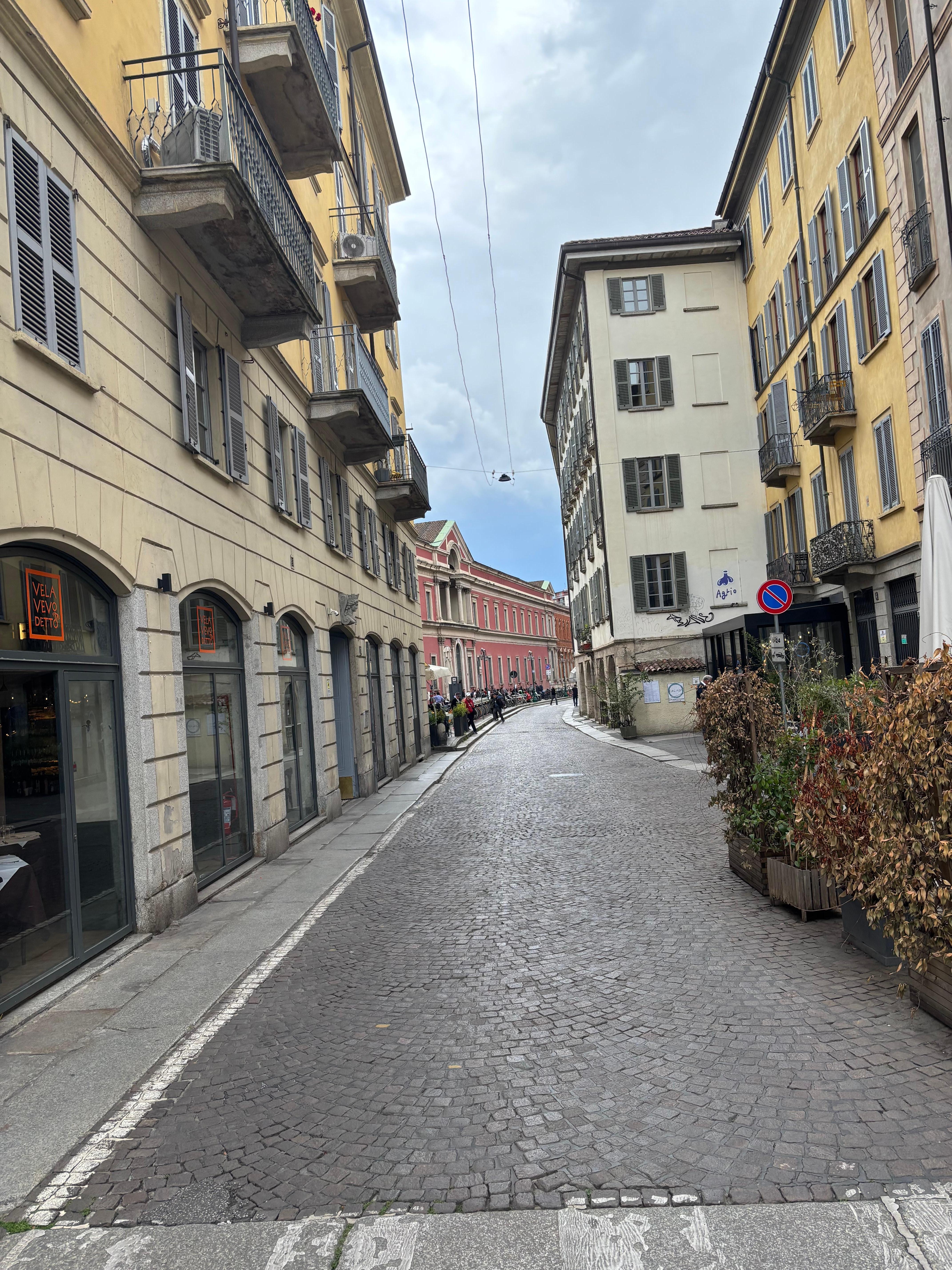 Zugangsstrasse zum Appartement 