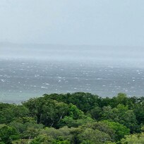 View from the balcony the Gulf