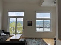 View from kitchen