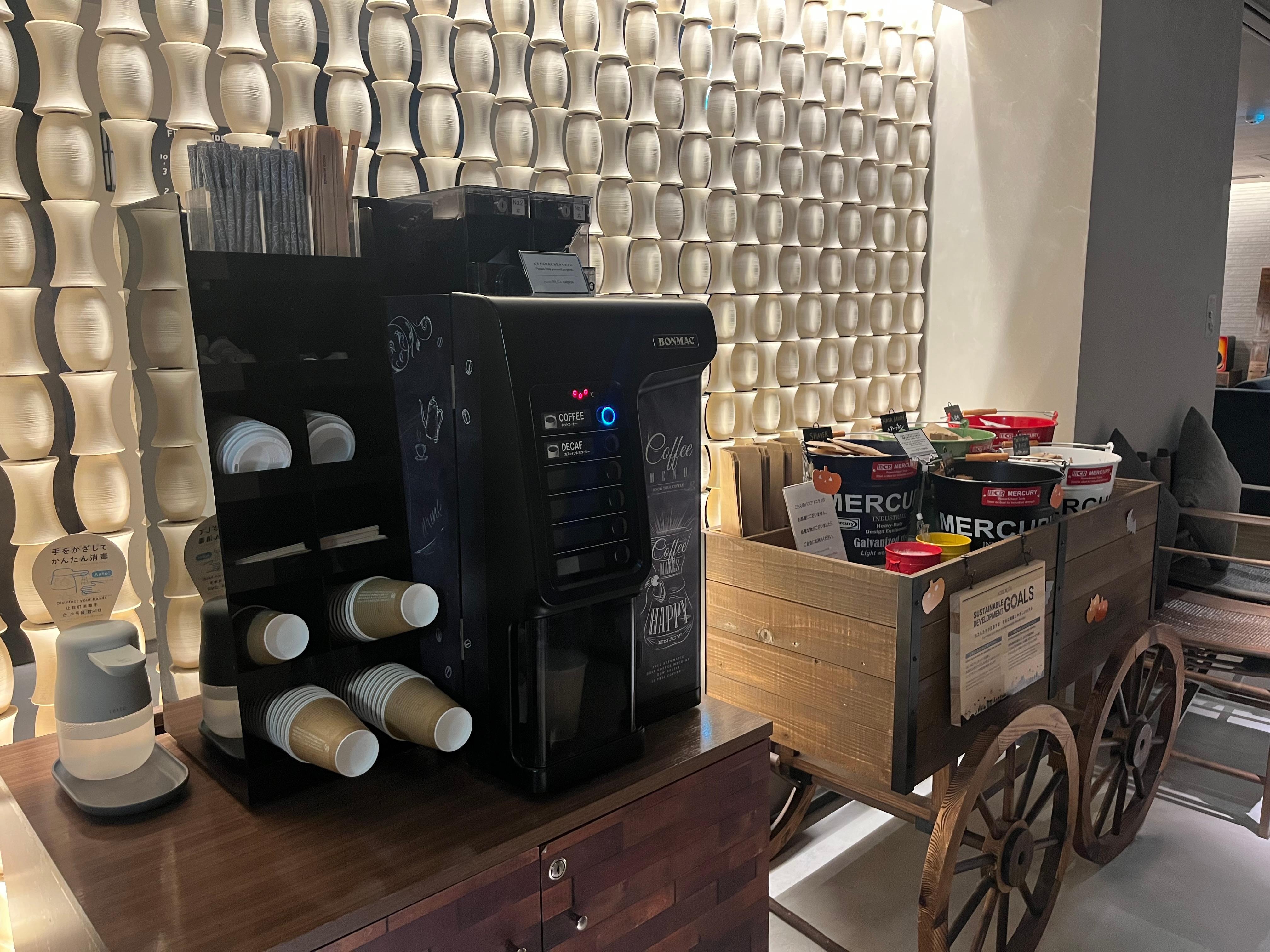 無料咖啡機
咖啡好喝