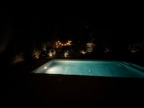 The pool as we relaxed with a nice bottle of red vino! .