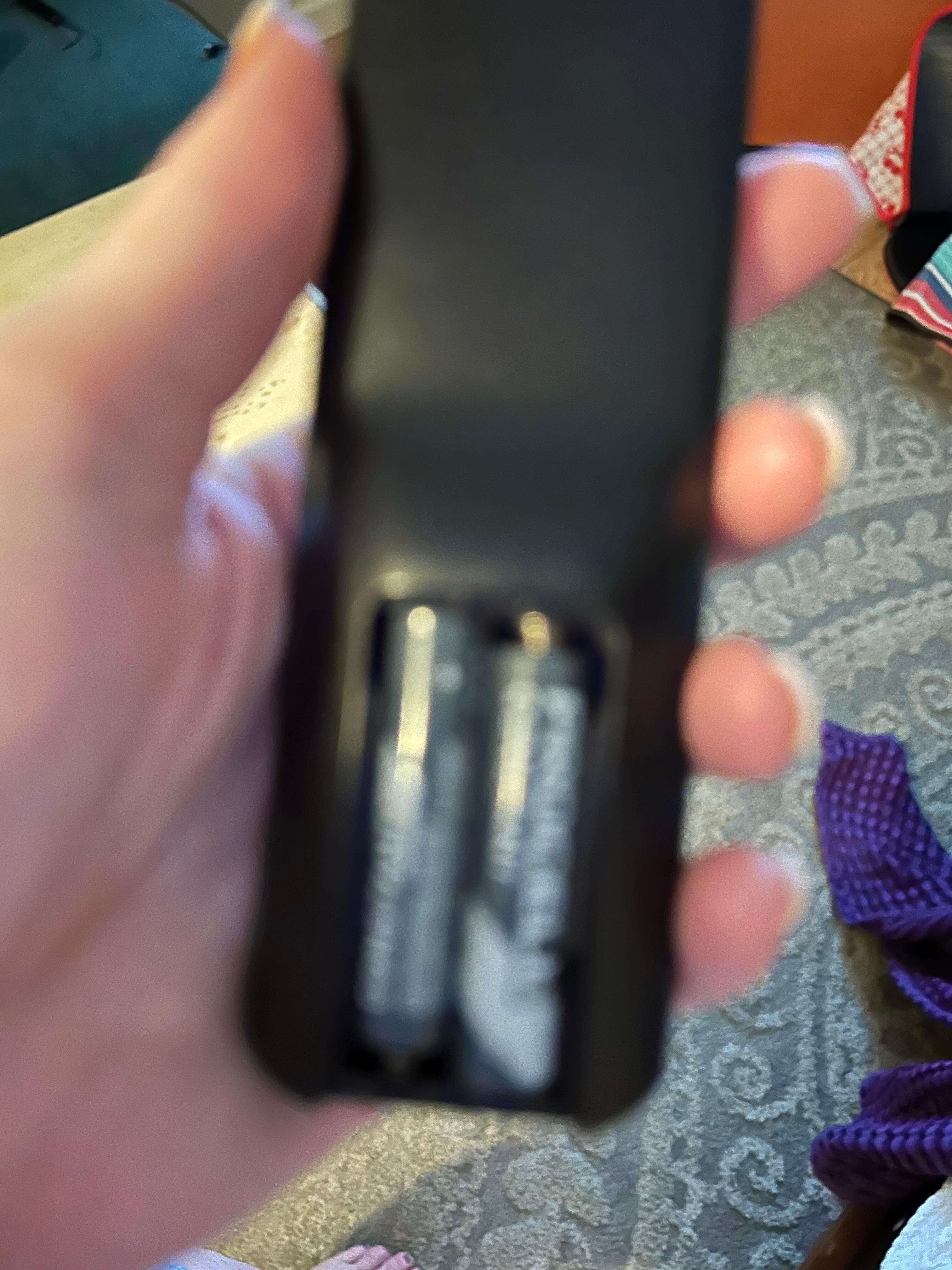 No cover to the remote