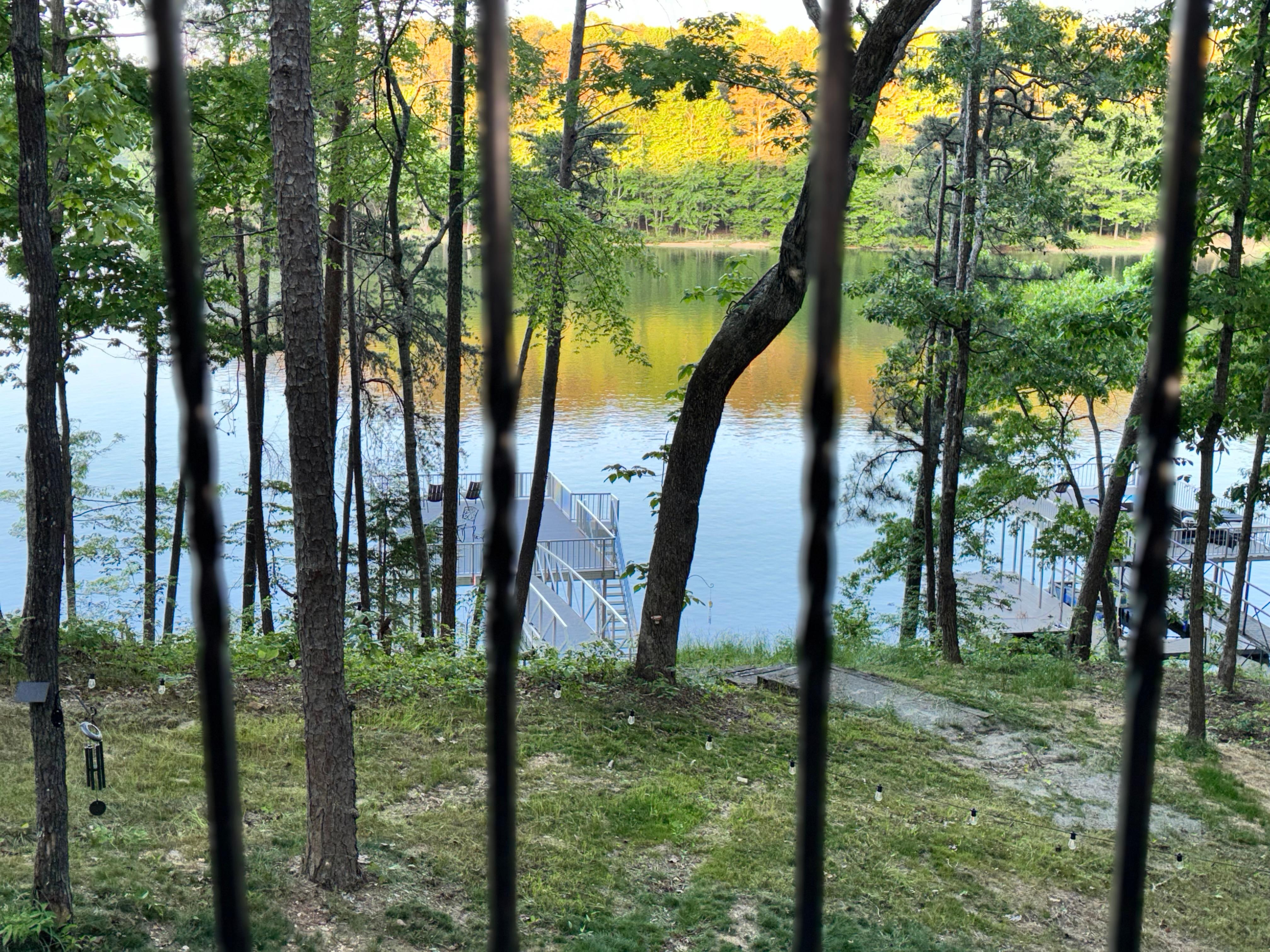 Another view across the lake.