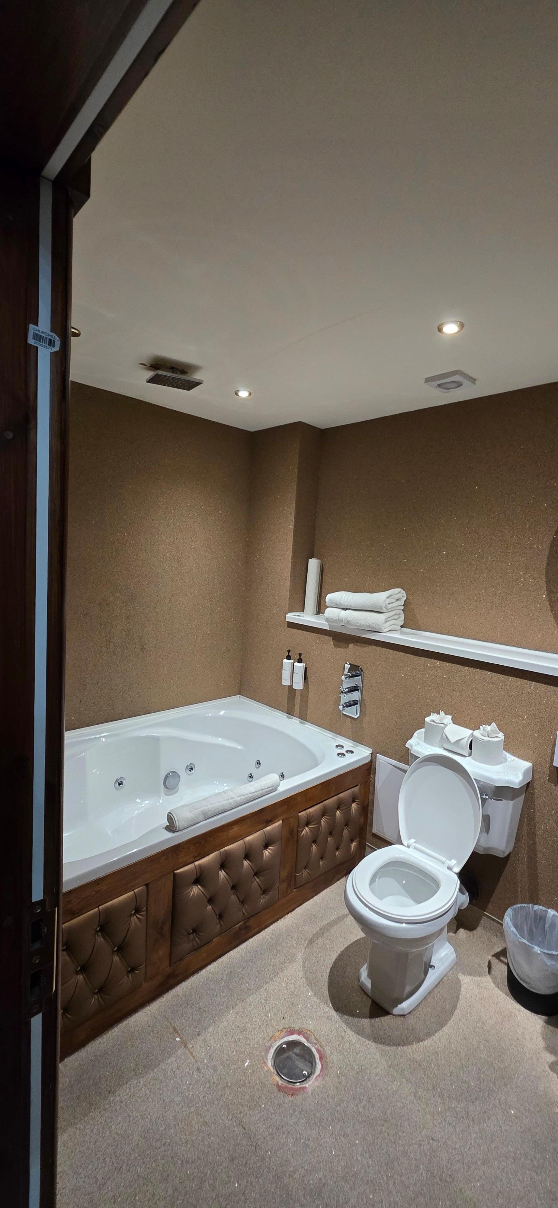 Floor needs redone holes in it