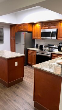 Cocina completa con utensilios