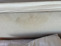 Headboard stains…disgusting.