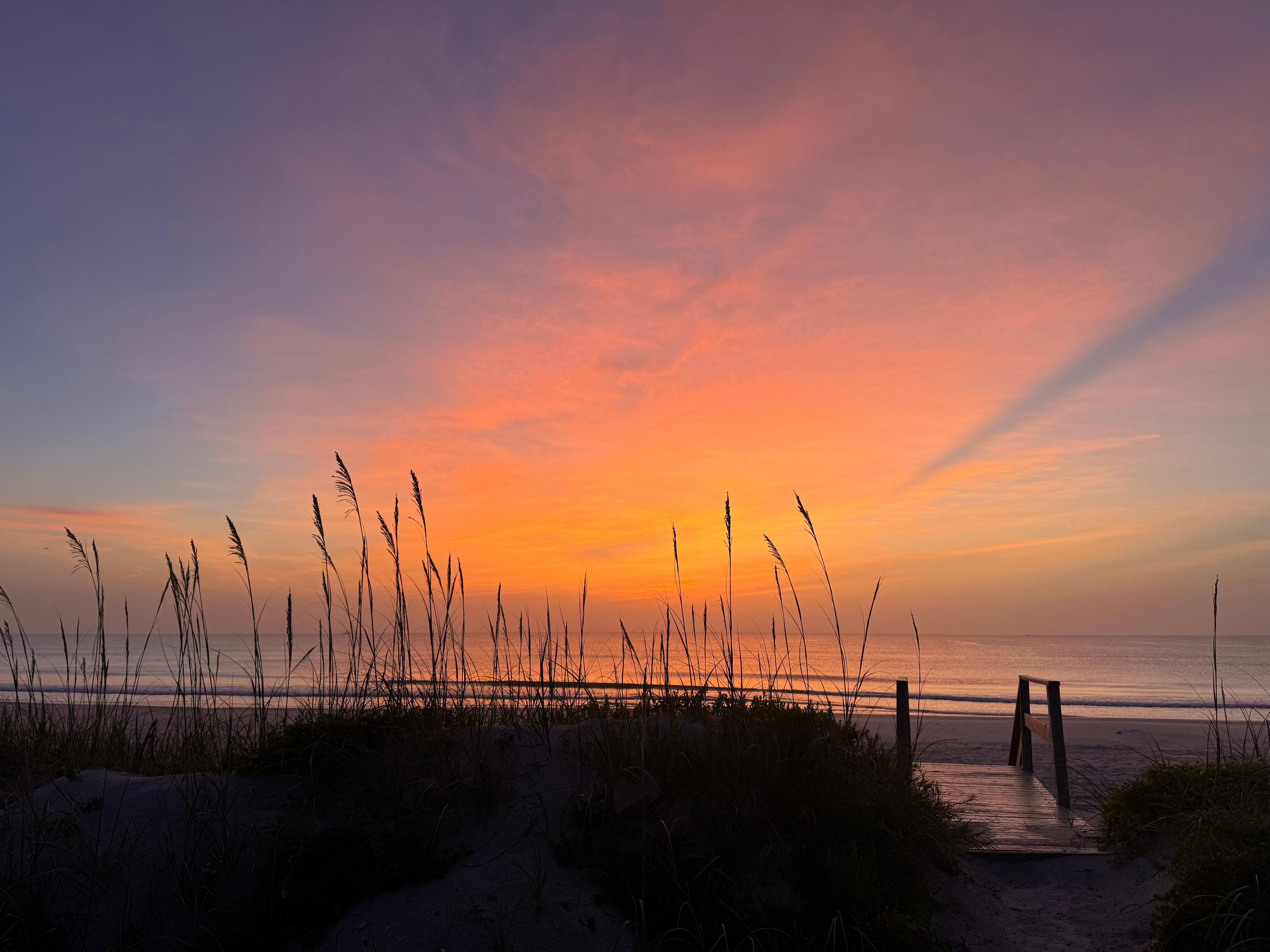 Early morning at Vilano Beach