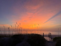 Early morning at Vilano Beach